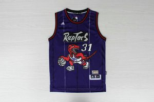 Maillot De Basket Toronto Raptors Terrence Ross 31 Engrener Retro Dragon Violet